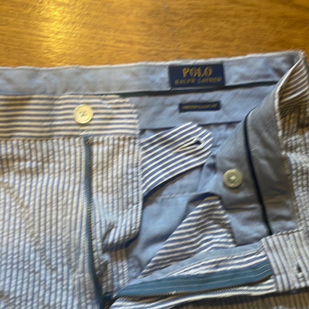 Polo by Ralph Lauren seersucker shorts